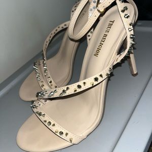 True religion studded heels